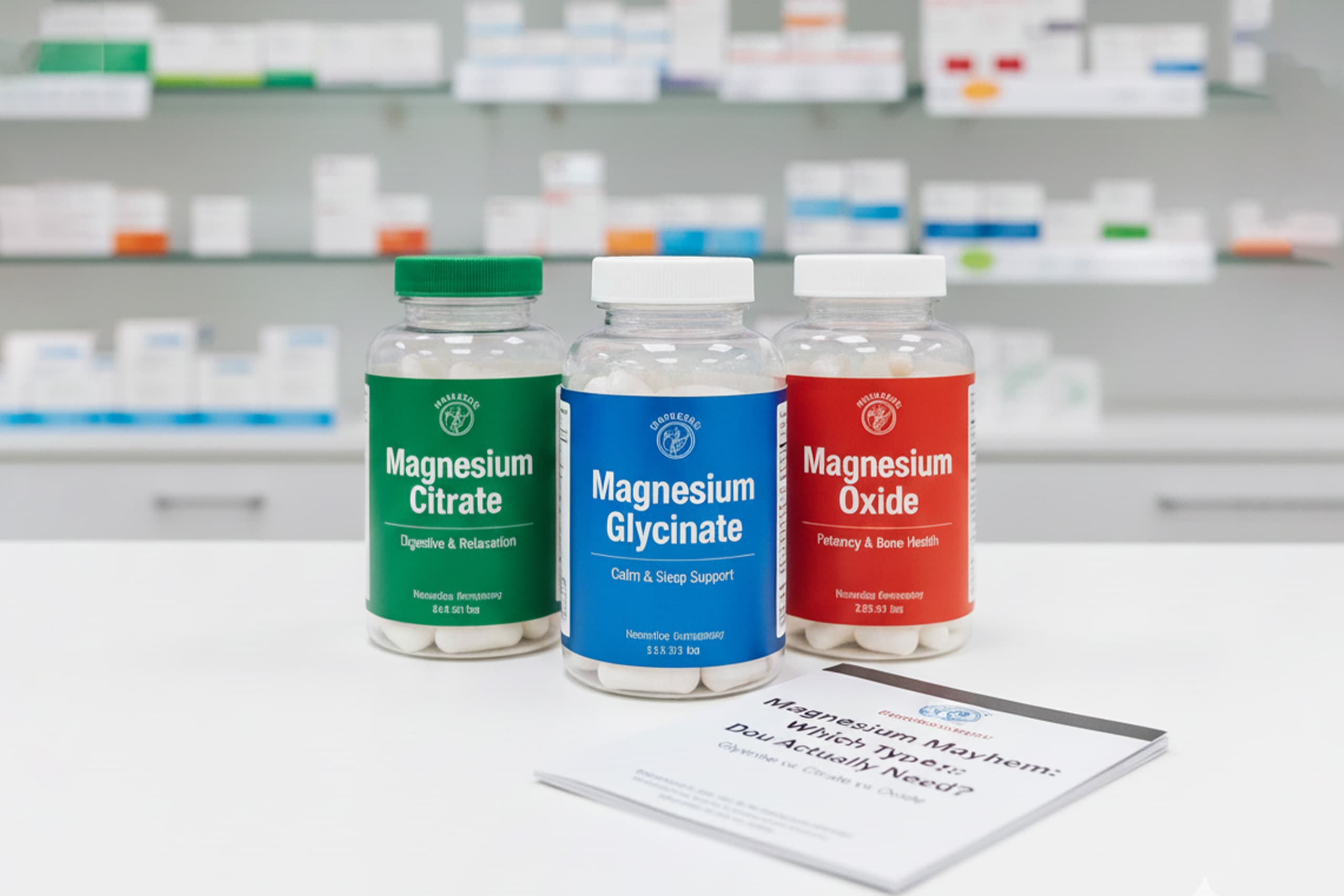 Magnesium Oxide vs Glycinate vs Citrate: Which Is Best?